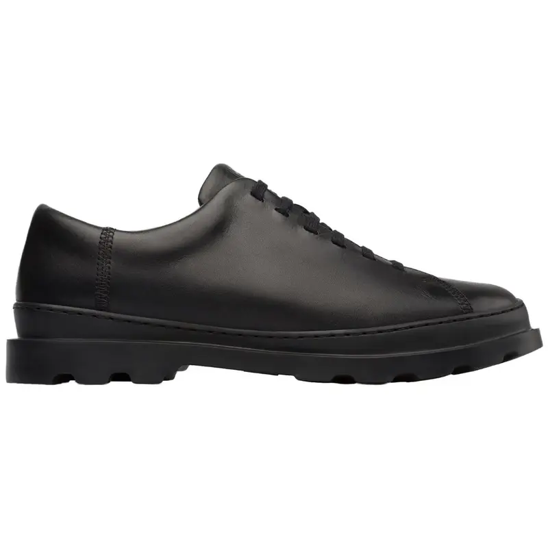 Camper Brutus K100245 Leather Men's Lace Up Shoes - Black - Size:US 11 Men