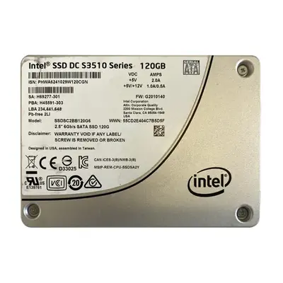 SSDSC2BB120G601 Intel DC S3510 120GB Multi-Level Cell SATA 6Gb/s 2.5-Inch Solid State Drive
