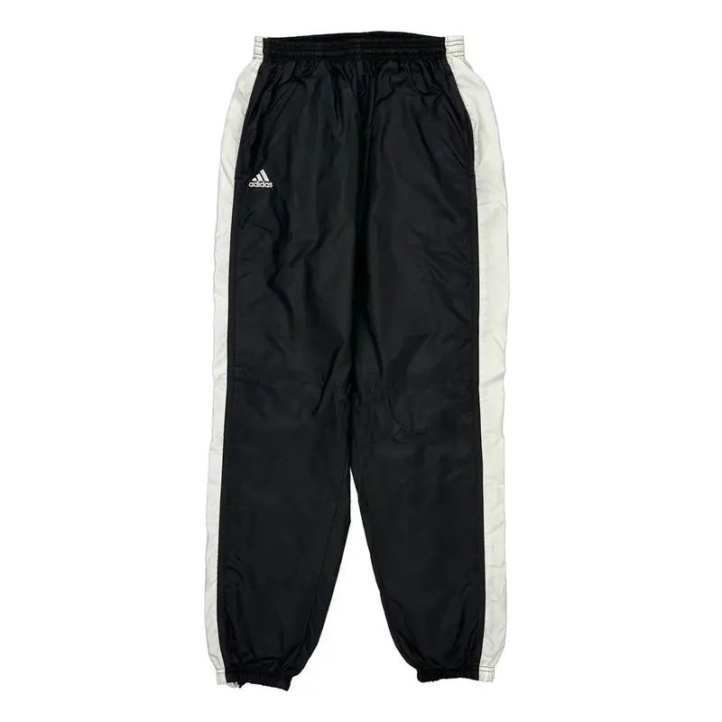 Adidas Slim Fit Tracksuit - Large Black Polyester