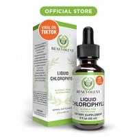 Liquid Chlorophyll Drops (4 Month Supply) Healthcare Supplement - Natural Deodorant and Detox - Gut Support Healthcare Liver