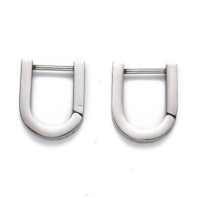 Tarnish Resistant 304 Stainless Steel Huggie Hoop Earrings