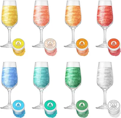 8 Coloring Glitter 4g/Bottle,Edible Glitter for Drinks,Edible Shimmering Food Grade for DIY Wine Cocktails Champagne,Bakery,C...