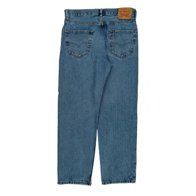 550 Levis Jeans - 34W 30L Blue Cotton | Size: 34″ waist