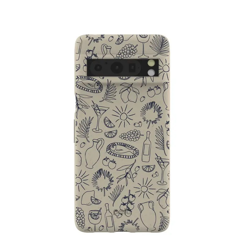 London Fog Mediterranean Moments Google Pixel 8 Pro Case