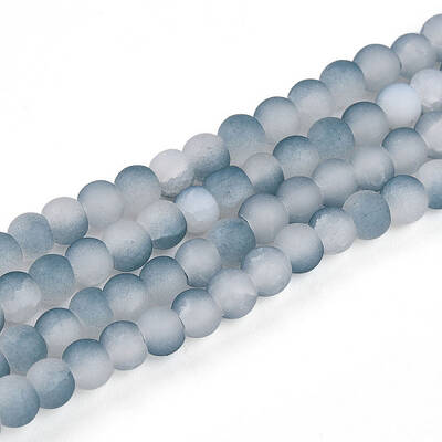 Crackle Glass Beads Strands