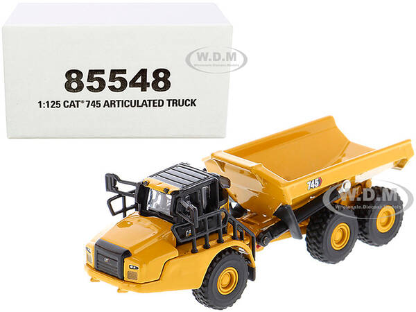 CAT Caterpillar 745 Articulated Dump Truck High Line Series 1/125 Diecast Model by Diecast Masters