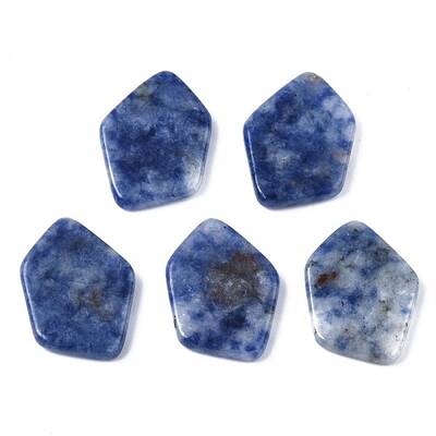 Natural Blue Spot Jasper Cabochons