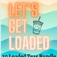 20 Loaded Teas Bundle-NON MLM-Loaded Tea-Drink-Package-Energy Powder Beverage-20 different flavors- set sweet, sour, tropical...