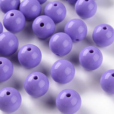 Opaque Acrylic Beads