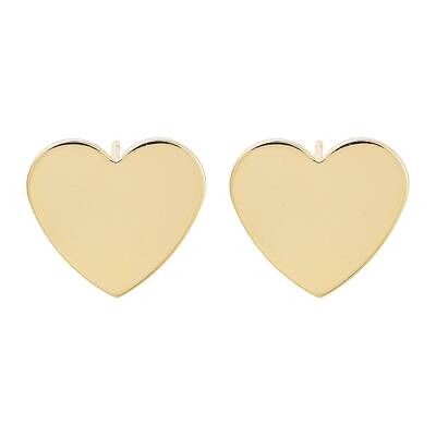 Brass Stud Earrings Findings
