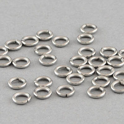 Tarnish Resistant 304 Stainless Steel Open Jump Rings