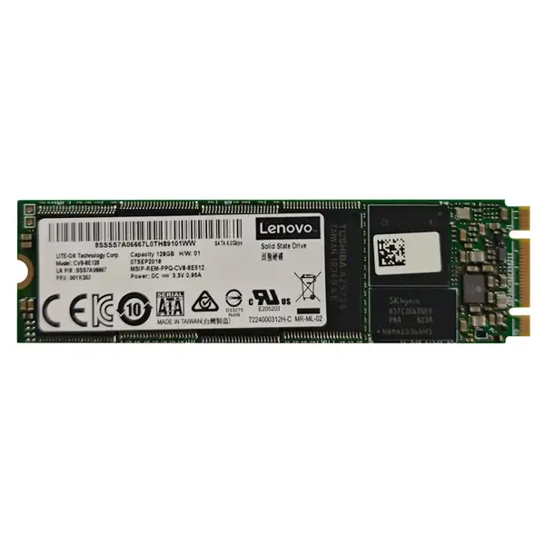 CV8-8E128 Lite-On 128GB Triple-Level Cell SATA 6Gb/s M.2 2280 Solid State Drive