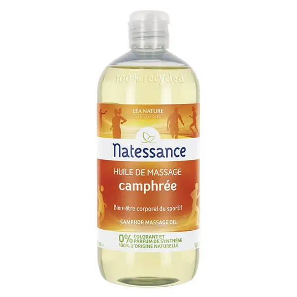 Camphor Massage Oil Natessance 500 ml