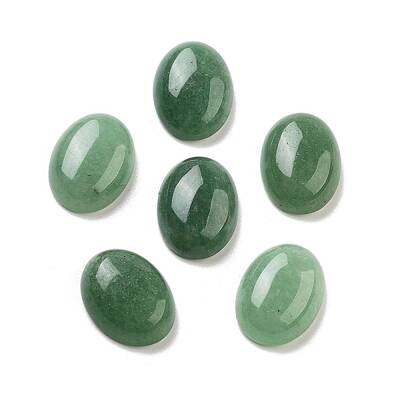 Natural Green Aventurine Cabochons