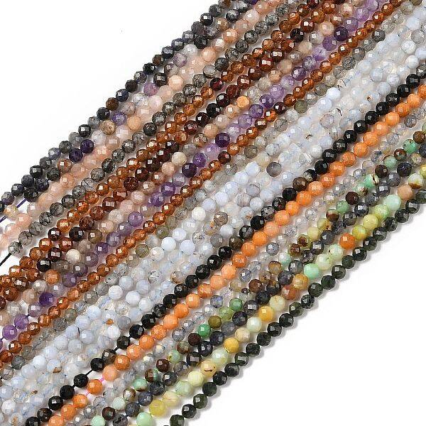Natural Mixed Gemstone Beads Strands