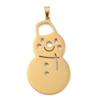 Christmas Theme 304 Stainless Steel Pendants
