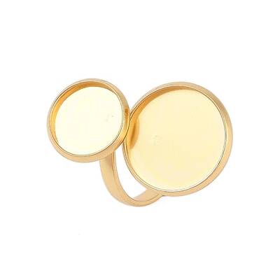 304 Stainless Steel Open Cuff Ring Findings