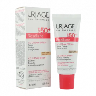 Uriage Roseliane CC Cream Anti-Redness Tinted Treatment SPF50+ 40ml