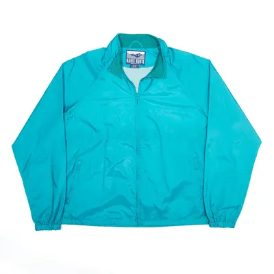 HAUTE ROUTE Green Nylon Shell Jacket Mens XL