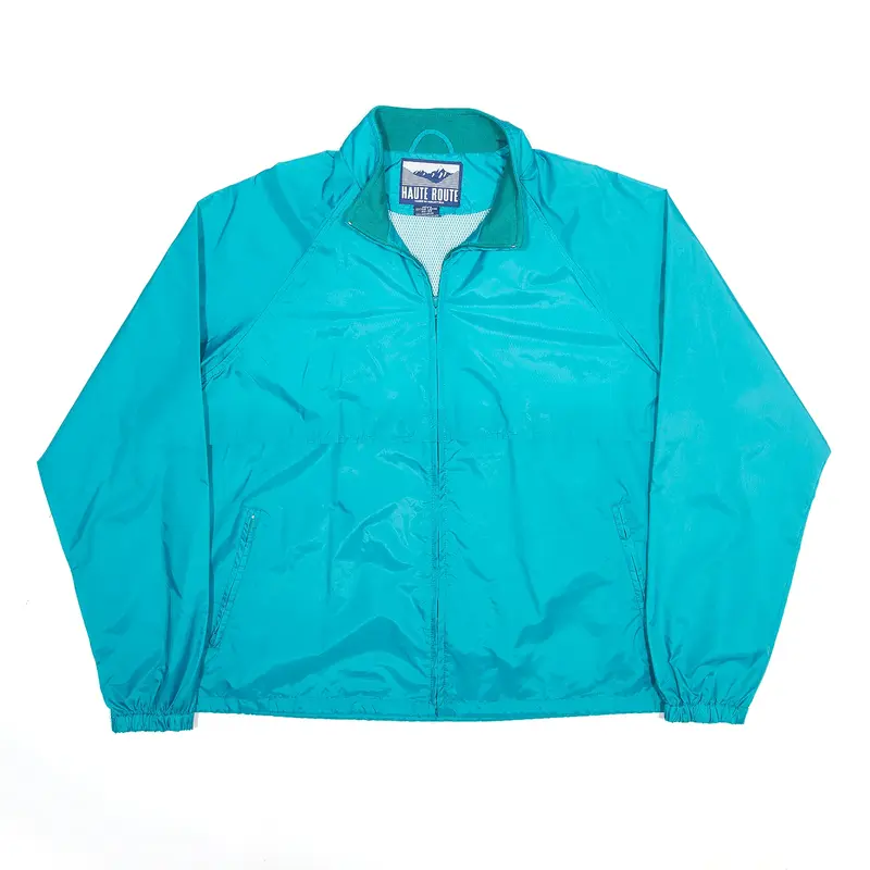 HAUTE ROUTE Green Nylon Shell Jacket Mens XL