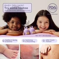 tootoo Kids Cooling Face Cream - Gentle Moisturizer for Sensitive Skin, Hypoallergenic & Soothing Formula, 45ml