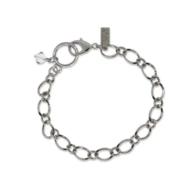 Pewter Charm Holder Bracelet