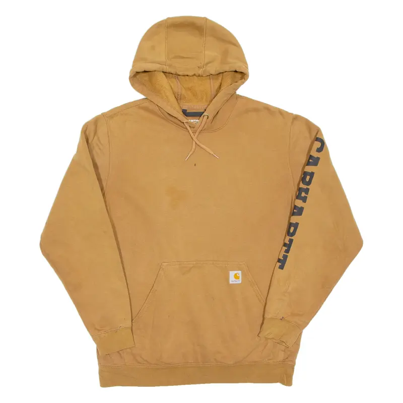 CARHARTT Loose Fit Mens Brown Hoodie L