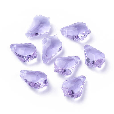 Faceted Glass Pendants