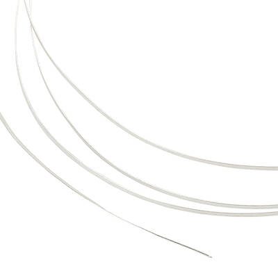 1Pc Flat 925 Sterling Silver Wires