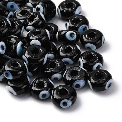 Handmade Evil Eye Lampwork Beads