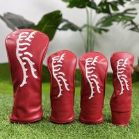 Golf Putter Club Head Cover, 1 Set Durable & Waterproof Golf Club Protector, Golf Accessory Club Protective Cover, Golf Club ...