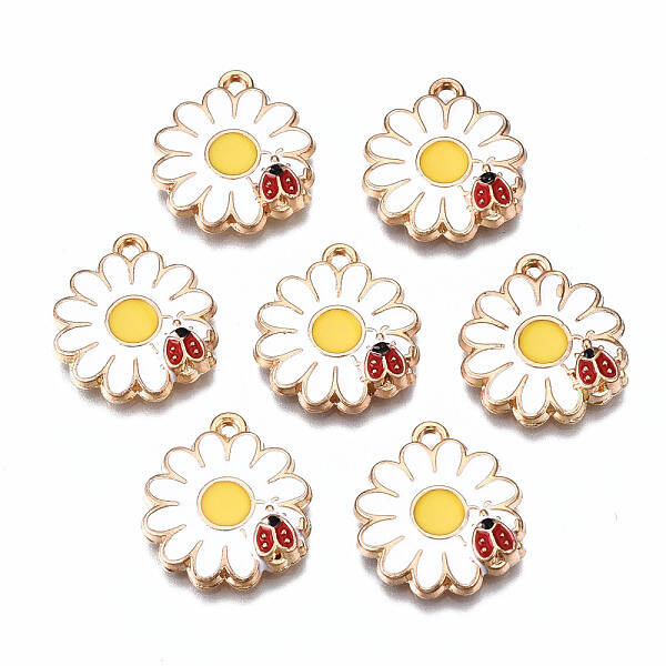 Eco-Friendly Alloy Enamel Pendants