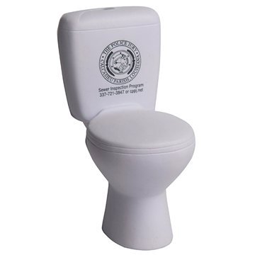 150 Customized Toilet Stress Reliever - Stress Ball