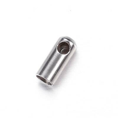 Tarnish Resistant 202 Stainless Steel Cord Ends