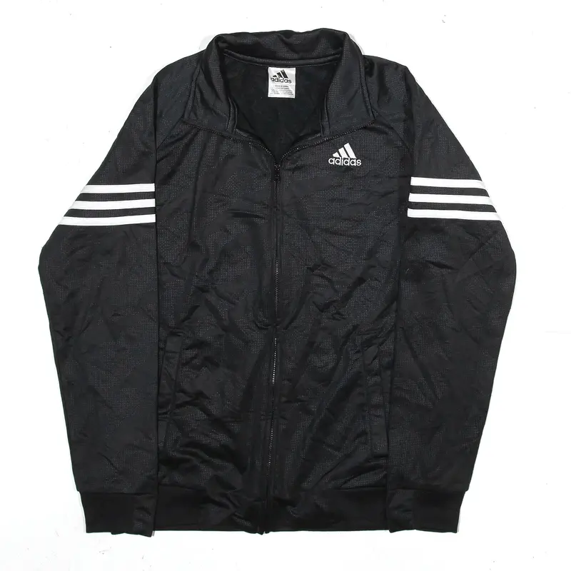 ADIDAS Track Jacket Black Boys L