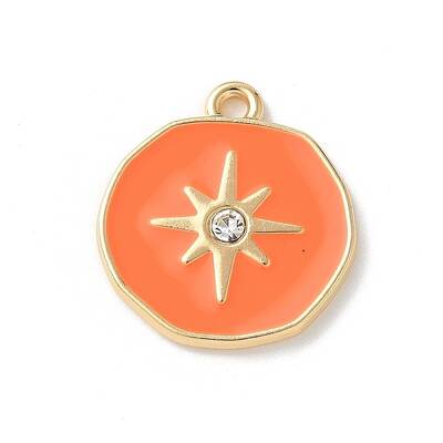 Alloy Enamel Pendants