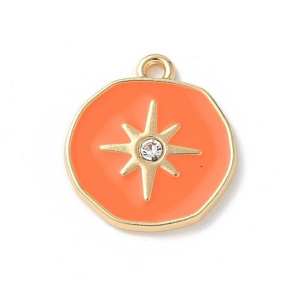 Alloy Enamel Pendants