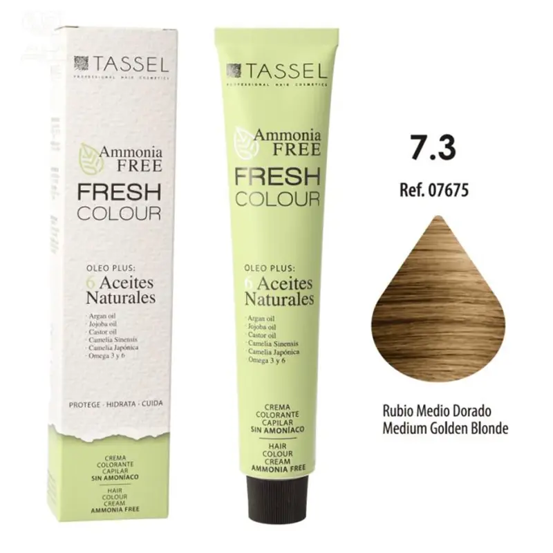 Eurostil Fresh Colour Ammonia-Free Coloring Cream Medium Blonde 1pc