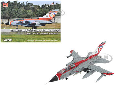 Panavia Tornado IDS Aircraft 43+97, WTD-61, 50 Years, Royal International Air Tattoo (2024) German Luftwaffe Air Power Ser...