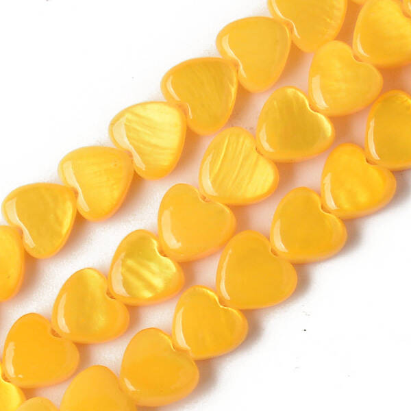 Spray Painted Natural Freshwater Shell Beads Strands