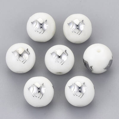 Electroplate Glass Beads