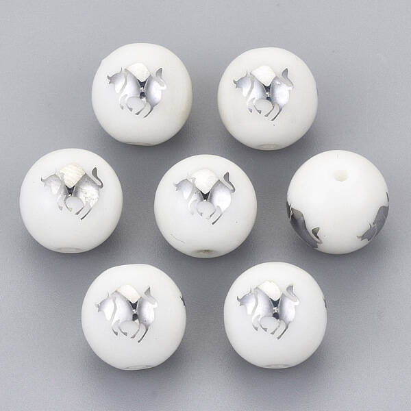 Electroplate Glass Beads