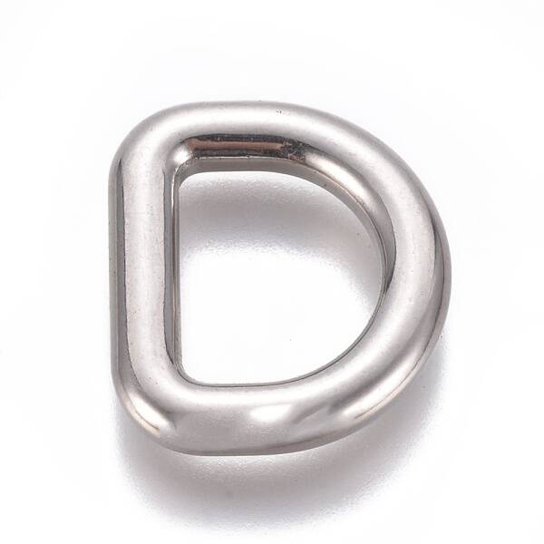 Non-Tarnish 304 Stainless Steel D Rings