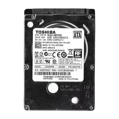 4MJKG Dell 500GB 5400RPM SATA 6Gb/s 8MB Cache 2.5-Inch Hard Drive