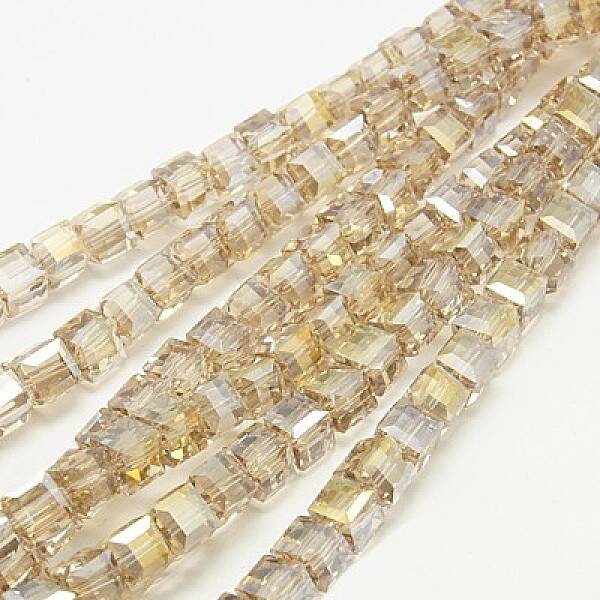 Electroplate Glass Beads Strands