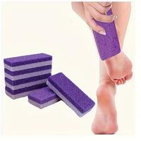 4 Pcs of Foot Pumice Stones and Scrubbers, Sturdy Exfoliating Pedicure Tools, Home Body - Cleansing Aids for Men and Women
