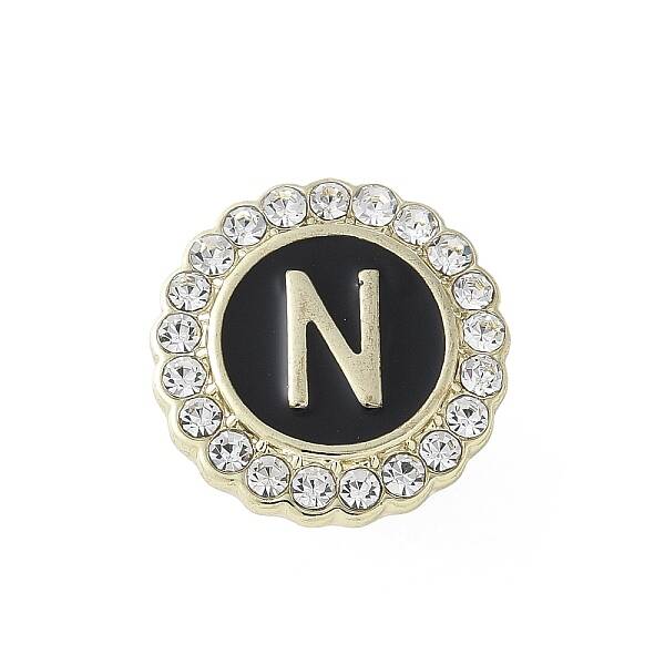 Letter Enamel Pins