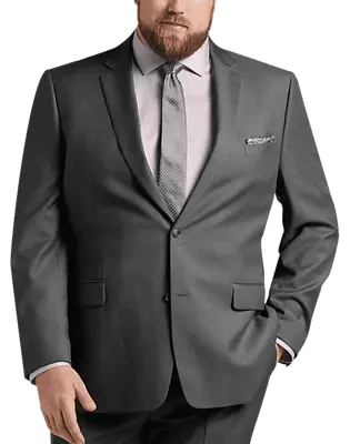 Portly Suit - Executive Slim Fit Suit