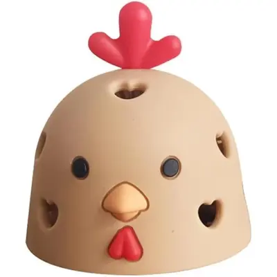 Chicken Design Egg Brush, Multipurpose Egg Scrubber, Egg Cleaning Brush, Kitchen Gadgets