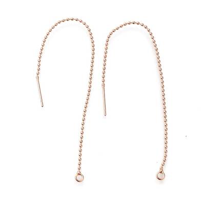 Rack Plating Brass Ear Wire